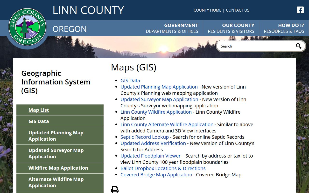 Albany neighbors research through Linn County maps and GIS